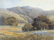 Percy Gray Springtime in Corral de Tierra (mk42) oil on canvas